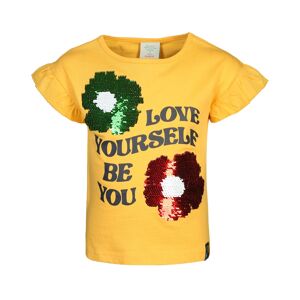 Boboli - T-Shirt BE YOU in gelb, Gr.140