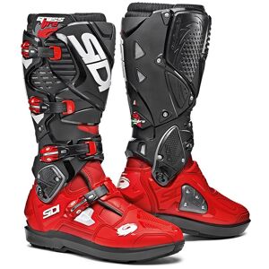 Sidi Crossfire 3 SRS Schuhe Rot Schwarz Gr. 46