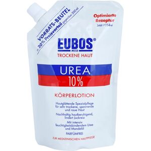 Eubos Dry Skin Urea 10% feuchtigkeitsspendende Körpermilch für trockene und juckende Haut Ersatzfüllung 400 ml