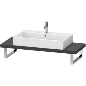 Duravit L-Cube Konsole Compact 104 x 48 x 3 cm mit 1 Ausschnitt