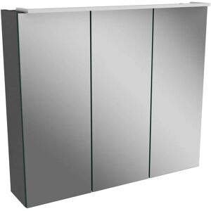 Lanzet Spiegelschrank 70 cm mit LED-Leuchte L5.1 und 3 Türen