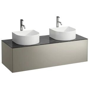 LAUFEN Sonar Schubladenelement 118 x 45 x 34 cm mit 1 Schublade, WT und Armatur-Ausschnitt links und rechts