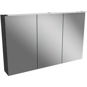 Lanzet Spiegelschrank 120 cm mit LED-Leuchte L5.1 und 3 Türen