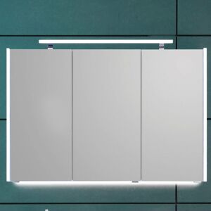 Puris Quada Spiegelschrank 70 cm mit LED Aufbauleuchte