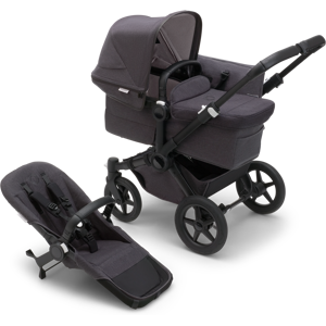 Bugaboo Donkey 5 Mono-Kinderwagen mit Liegewanne und Sitz Black