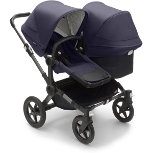 Bugaboo Donkey 5 Duo-Kinderwagen mit Liegewanne und Sitz Blue