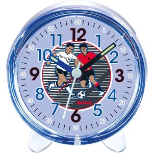 Kinderwecker SCOUT "Fußballwecker, 280001029", blau, Wecker, Kinder, Quarzwecker, Lernwecker, Geschenkidee, Geburtstag, Schulanfang