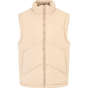 Steppweste URBAN CLASSICS "Urban Classics Herren Arrow Puffer Vest", Herren, Gr. XXL, beige (wetsand), 100% Polyester, Westen