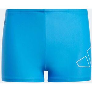 Badehose ADIDAS PERFORMANCE "BB BOXER", Kinder, Gr. 152, N-Gr, blau (bright royal, weiß), Obermaterial: 78% Polyamid, 22% Elasthan, sportlich, Badehosen