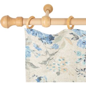 Gardinenstange SN DECO GROUP "Ares" Gr. 2, beige (naturfarben), L:140cm, Holzwerkstoff, Gardinenstangen