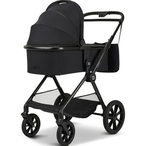 Kombi-Kinderwagen MOON "Clicc, black/melange" schwarz (black, melange) Baby Kinderwagen Kombikinderwagen