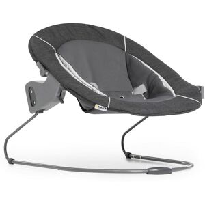 Hauck Hochstuhlaufsatz Alpha Bouncer Deluxe, Melange grey bis, 9 kg, für Neugeborene, mit Spielbogen Einheitsgröße grau Baby Hochstühle Babymöbel