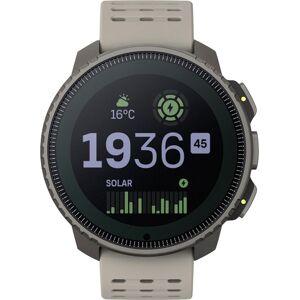 Smartwatch SUUNTO "Vertical GPS Watch Titanium" Smartwatches grau (solar sand) Fitness-Tracker
