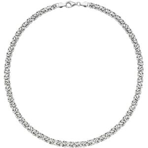 Königskette SMART JEWEL "Königskette, oval, Silber 925" Halsketten Gr. 60 cm, Silber 925 (Sterlingsilber), silberfarben (silber) Damen Königsketten