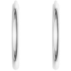 Paar Creolen FIRETTI "Schmuck Geschenk Silber 925 2,0 mm breit" Gr. 60, silber (silberfarben), Ohrringe, Damen, 60, Silber 925 (Sterlingsilber), Made in Germany