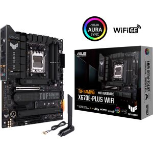 ASUS Mainboard "TUF GAMING X670E-PLUS WIFI" Mainboards Ryzen 7000, ATX, PCIe 5.0, DDR5-Speicher, 4x M.2, WiFi 6E eh13 Mainboards