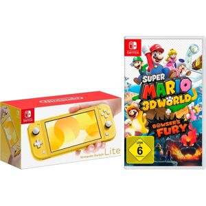 NINTENDO SWITCH Konsolen-Set "Lite" Spielekonsolen gelb Switch