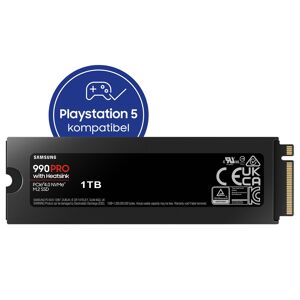 SAMSUNG interne SSD "990 PRO Heatsink" Festplatten mit Kühlkörper Gr. 1TB, schwarz Interne Festplatten
