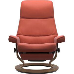 Relaxsessel STRESSLESS "View", henna batick, B:79cm H:109cm T:77cm, Leder BATICK: BATICK ist ein leicht korrigiertes, durchgefärbtes und genarbtes Möbelleder, bei dem die meisten Unebenheiten und Spuren in der Regel entfernt wurden., Leder PALOMA: PALOMA