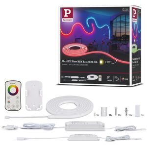 LED-Streifen PAULMANN "MaxLED Flow RGB Basic Set 3m" Lichterketten Gr. Gesamtlänge 3 m, weiß LED Streifen