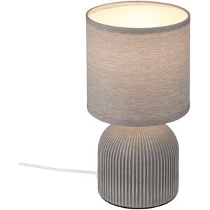 BRILONER LEUCHTEN Tischleuchte "INO Tischlampe", grau, Lampen