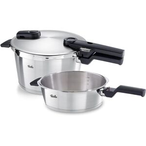 Schnellkochtopf FISSLER "Vitaquick Premium" Töpfe silberfarben Schnellkochtöpfe Premium Qualität – Made in Germany