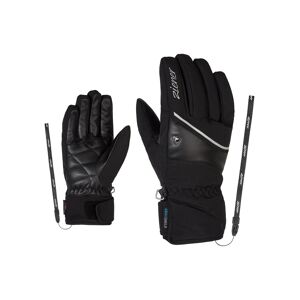 Skihandschuhe ZIENER "KAIKA AS(R) AW" Gr. 8,5, schwarz Damen Handschuhe Sporthandschuhe