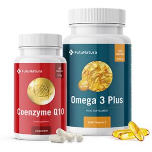 FutuNatura Jung im Herz: Omega-3 + Coenzym Q10, Set