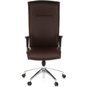 hjh OFFICE MURANO 20 - Luxus Chefsessel Dunkelbraun