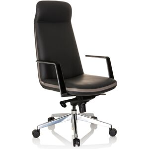 hjh OFFICE ATMOS - Luxus Chefsessel Grau / Beige