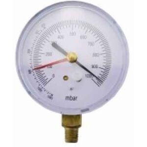 DSZH Vakuummeter 0-1000 mbar 1/8 NPT