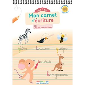 Rue des écoles - GEBRAUCHT Mon carnet d’écriture : Les cursives