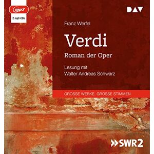 Franz Werfel - GEBRAUCHT Verdi. Roman der Oper: Lesung mit Walter Andreas Schwarz (2 mp3-CDs)
