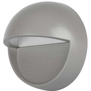 V-Tac Vt-1182 3w Led Wandleuchte Warmweiß 3000k Rund Grau Körper Ip65 - Sku 1406