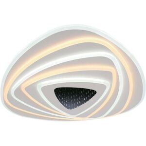 V-Tac Vt-7959 Dekorativer 120-W-Led-Kronleuchter, Dimmbarer 3d-Effekt Mit Fernbedienung, 51 X 50 X 7 Cm, Cct 3in1, 3000 K + 6500 K – 15357