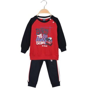 Be Board 2-teiliger Baby-Sportanzug mit Bündchen 0-36 M Sets Junge Rot Größe 12M