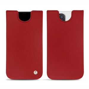 Noreve Lederschutzhülle Apple iPhone 12 Pro Max Perpétuelle Rouge