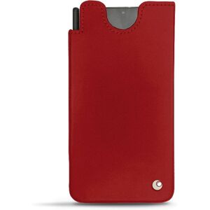 Noreve Lederschutzhülle Samsung Galaxy S21 Ultra Perpétuelle Rouge