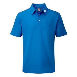 FootJoy Stretch Pique Solid Junior Poloshirt, blau, Junior, M