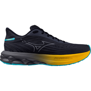 MIZUNO WAVE SKYRISE 6 Laufschuhe Herren Odyssey Gray/Icelandic Blue/Citrus 42