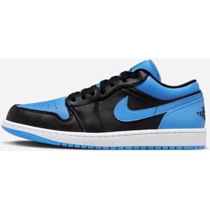 Schuhe Nike Air Jordan 1 Low Schwarz & Blau Herren - 553558-041 11.5