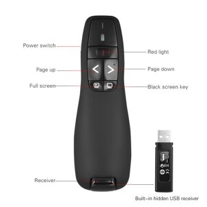 Tomtop Jms 10 Stück 2,4 Ghz Wireless Ppt Presenter Usb Fernbedienung Präsentation Mauszeiger