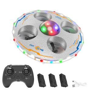 Tomtop Jms Schaum Fernbedienung Drohne 2,4 Ghz Fernbedienung Flugzeug Bunte Led Licht Dual Controller & Uhr