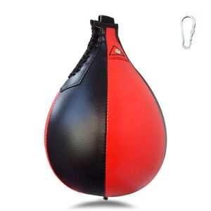 Kmhuaming Leder Hängen Punching Ball Boxen Mma Birne Boxen Speedbags Mode Boxen Speed ​​bag