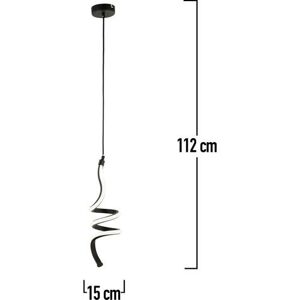 Lightworld Apliqa Helio Pendelleuchte 27 Watt Led 3-Farben-Led-Kronleuchter