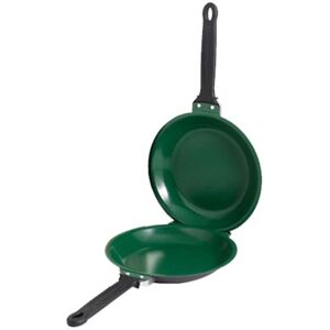 House & Kitchen Doppelseitige Pfannkuchenpfanne Mit Deckel Antihaftbeschichtete Wendbare Kuchenform Für Perfekte Pfannkuchen Grün