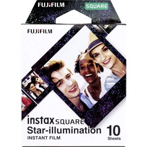 Fujifilm Instax Square Star Illumination Sofortbild-Film Schwarz