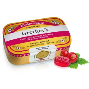 Grethers Redcurrant+Vitamin C zuckerfreie Pastillen
