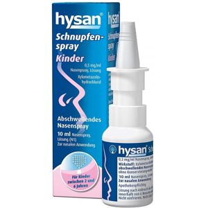 HYSAN Schnupfenspray Kinder 0,5mg/ml