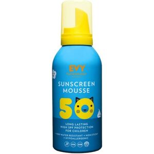 Evy Technology Sonnenschutz-Mousse für Kinder. Langanhaltender Schutz mit hohem Lichtschutzfaktor für Kinder 150mL SPF50